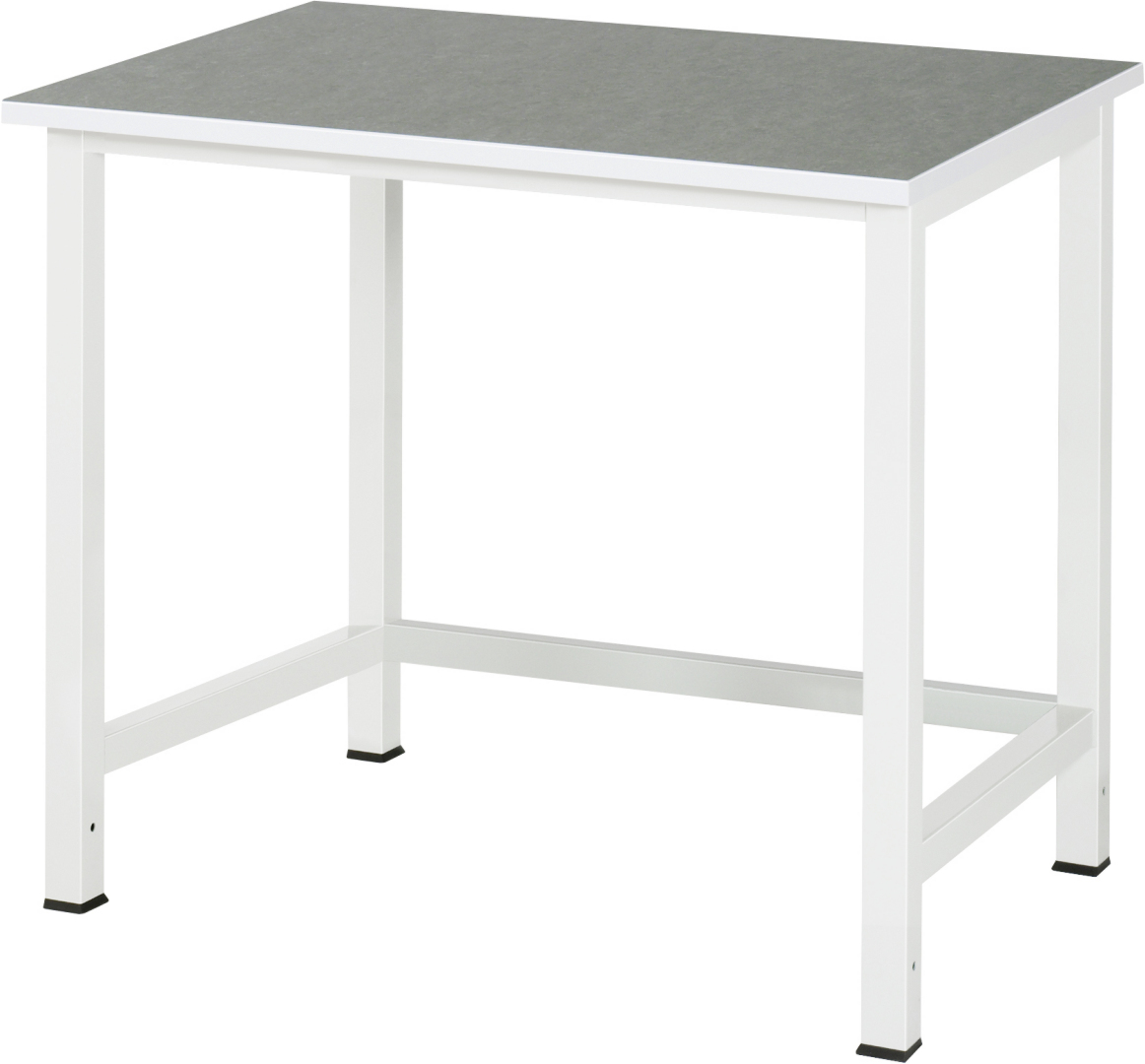 Werktisch mit Linoleum-Platte